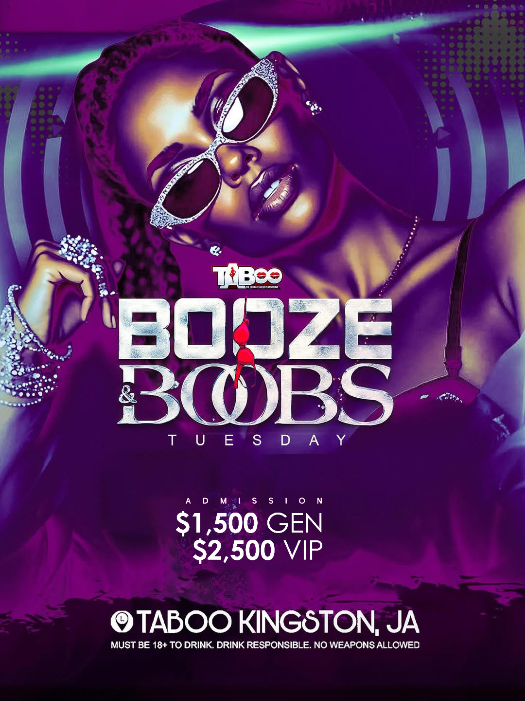 Booze & Boobs Tuesdays