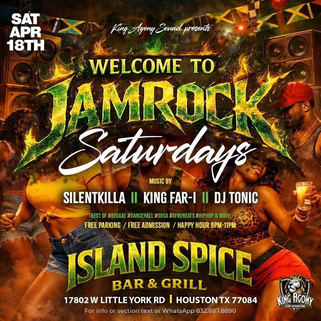 Welcome To Jamrock Saturdays